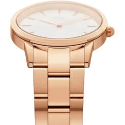 Daniel Wellington Iconic Link Ladies Rose Gold Watch DW00600211 -Clock More Than Watches analogue watch daniel wellington iconic link ladies rose gold watch dw00600211 3