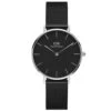 Daniel Wellington Petite Ashfield Ladies Black Watch DW00600202 -Clock More Than Watches analogue watch daniel wellington petite ashfield ladies black watch dw00600202 1