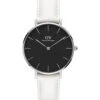 Daniel Wellington Petite Bondi Ladies Silver Watch DW00600284 -Clock More Than Watches analogue watch daniel wellington petite bondi ladies silver watch dw00600284 1