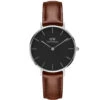 Daniel Wellington Petite BristolLadies Silver Watch DW00600177 -Clock More Than Watches analogue watch daniel wellington petite bristol ladies silver watch dw00600177 1