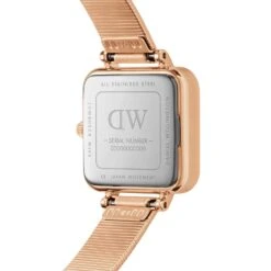 Daniel Wellington Quadro Studio Ladies Rose Gold Watch DW00100519 -Clock More Than Watches analogue watch daniel wellington quadro studio ladies rose gold watch dw00100519 3