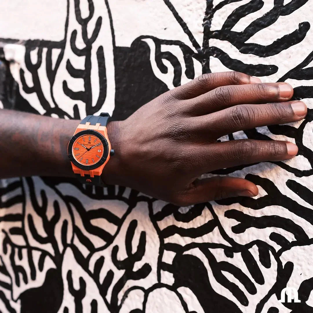 Maurice Lacroix AIKON #tide Orange Watch AI2008-50050-300-0 6 Maurice Lacroix AIKON #tide Orange Watch AI2008-50050-300-0 - Image 4