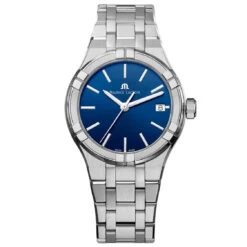 Maurice Lacroix Ladies Blue Aikon Quartz Watch AI1106-SS002-430-1
