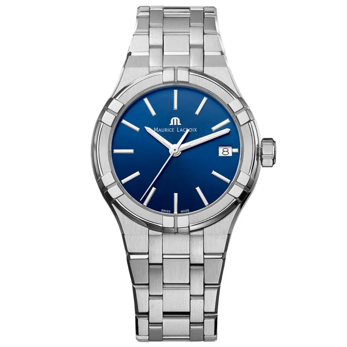 Maurice Lacroix Ladies Blue Aikon Quartz Watch AI1106-SS002-430-1 3 Maurice Lacroix Ladies Blue Aikon Quartz Watch AI1106-SS002-430-1