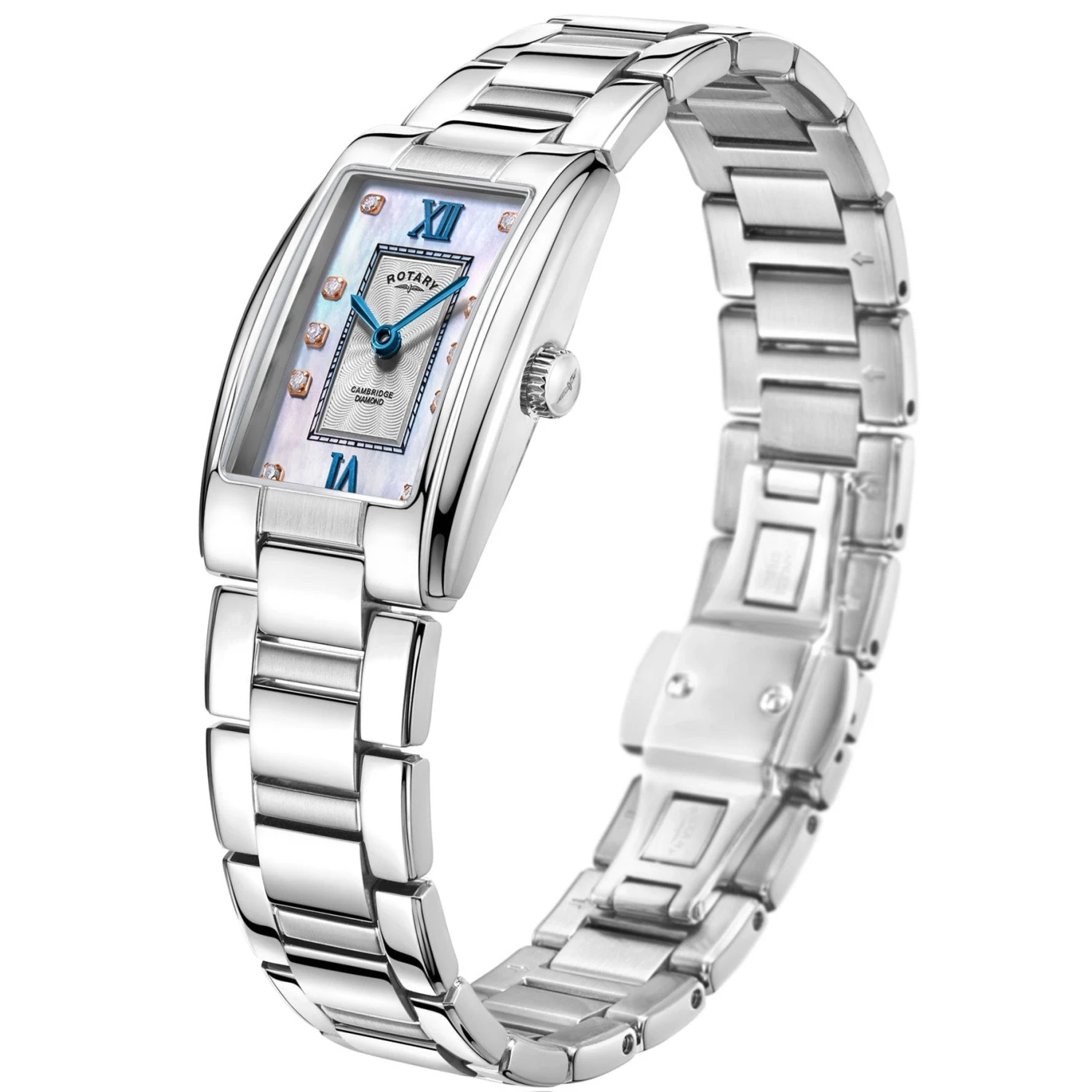 Rotary Cambridge Ladies White Watch LB05435/07/D 4 Rotary Cambridge Ladies White Watch LB05435/07/D - Image 2