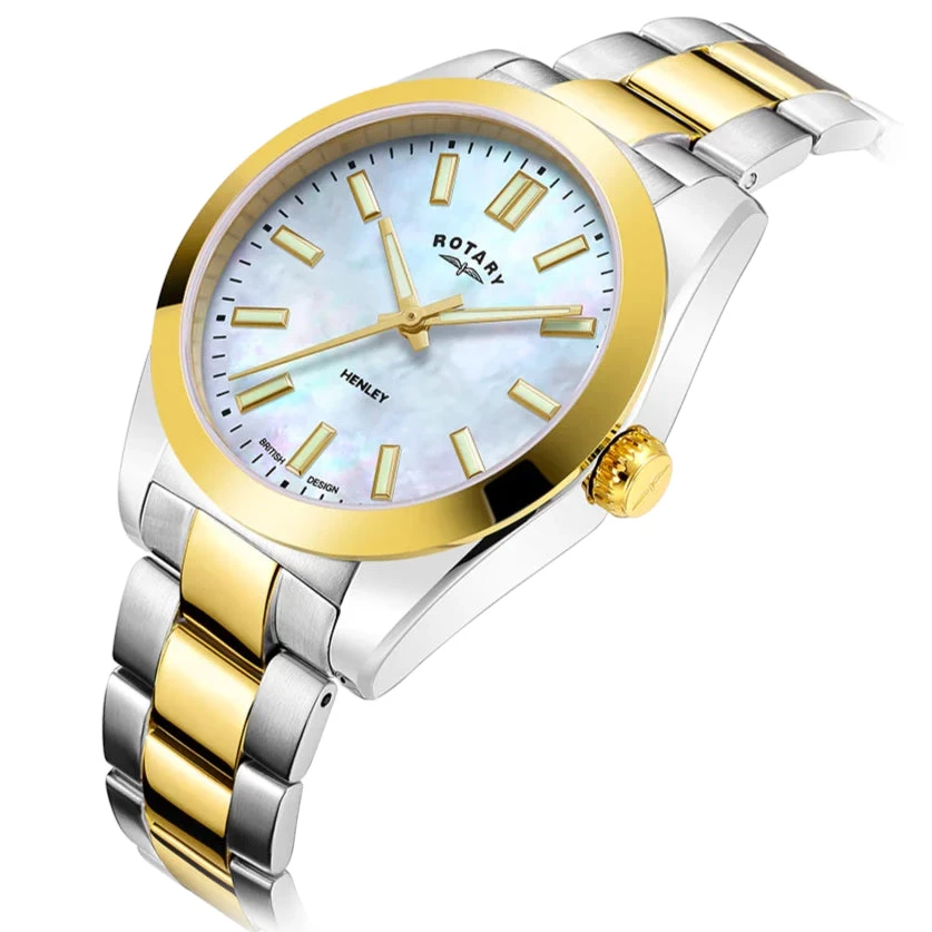 Rotary Henley Ladies Two-Tone Watch LB05281/41 4 Rotary Henley Ladies Two-Tone Watch LB05281/41 - Image 2