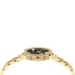 Versace Greca Glass Ladies Gold Watch VEU300621 -Clock More Than Watches analogue watch versace greca glass ladies gold watch veu300621 3