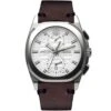 Armand Nicolet Men's Chronograph Watch J09-3 Brown Leather White A668AAA-AG-PK4140TM 1 Armand Nicolet Men's Chronograph Watch J09-3 Brown Leather White A668AAA-AG-PK4140TM -Clock More Than Watches armand nicolet j09 3 chronograph silver leather 292402