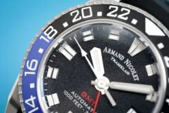 Armand Nicolet JS9-41 GMT Black 41MM Stainless Steel 35 Armand Nicolet JS9-41 GMT Black 41MM Stainless Steel -Clock More Than Watches armand nicolet js9 41 gmt black 41mm stainless steel 737714