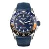 Armand Nicolet JS9-44 GMT Blue -Clock More Than Watches armand nicolet js9 44 gmt blue 327500