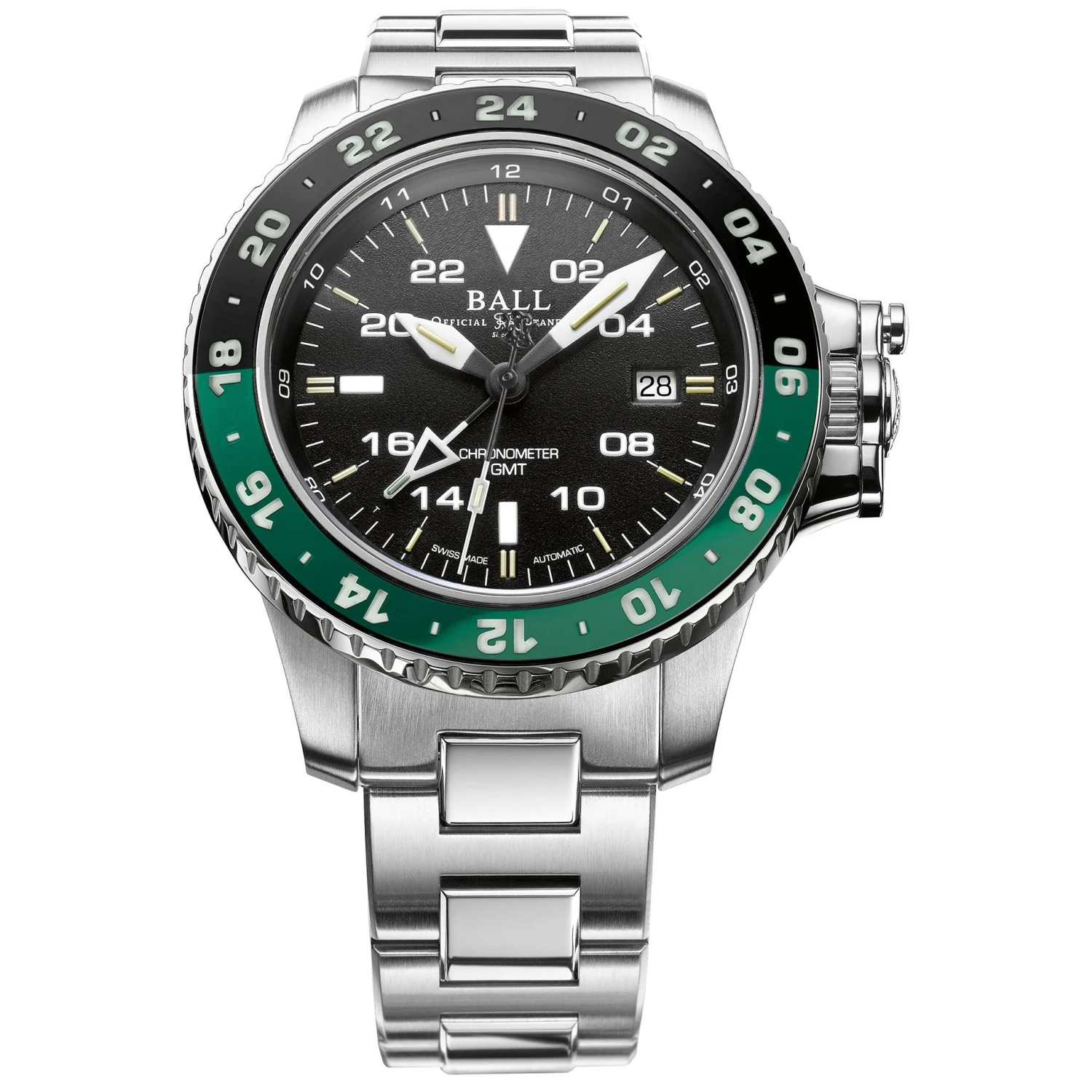 Ball Engineer Hydrocarbon AeroGMT II Men's Black Watch DG2018C-S11C-BK 3 Ball Engineer Hydrocarbon AeroGMT II Men's Black Watch DG2018C-S11C-BK