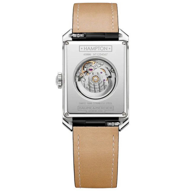 Baume & Mercier Men's Black Hampton Watch 10522 4 Baume & Mercier Men's Black Hampton Watch 10522 - Image 2