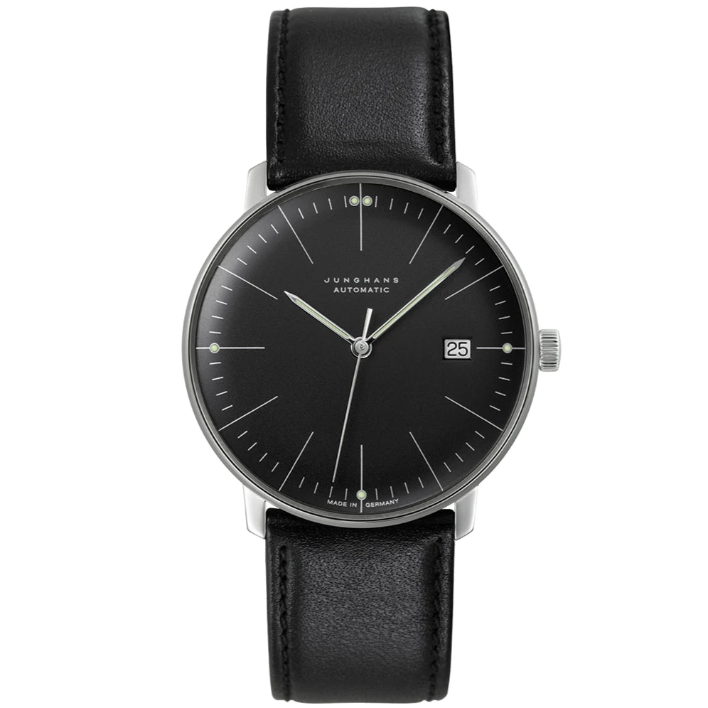 Junghans Max Bill Automatic Unisex Black Watch 27/4701.02 3 Junghans Max Bill Automatic Unisex Black Watch 27/4701.02