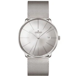 Junghans Meister Fein Automatic Men's Silver Watch 27/4153.44