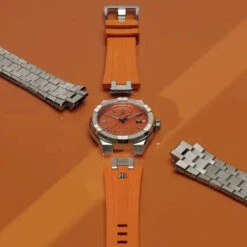 Maurice Lacroix Aikon Automatic Limited Summer Edition 42mm Men's Orange Watch AI6008-SS00F-530-E 11 Maurice Lacroix Aikon Automatic Limited Summer Edition 42mm Men's Orange Watch AI6008-SS00F-530-E -Clock More Than Watches automatic watch maurice lacroix aikon automatic limited summer edition 42mm men s orange watch ai6008 ss00f 530 e 5