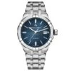 Maurice Lacroix Men's Blue Aikon Automatic Stainless Steel Watch AI6008-SS002-430-1 -Clock More Than Watches automatic watch maurice lacroix men s blue aikon automatic stainless steel watch ai6008 ss002 430 1 1