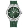 Maurice Lacroix Men's Green Aikon Automatic Rubber Watch AI6008-SS000-630-5