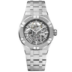 Maurice Lacroix Men's Skeleton Aikon Automatic Watch AI6007-SS002-030-1