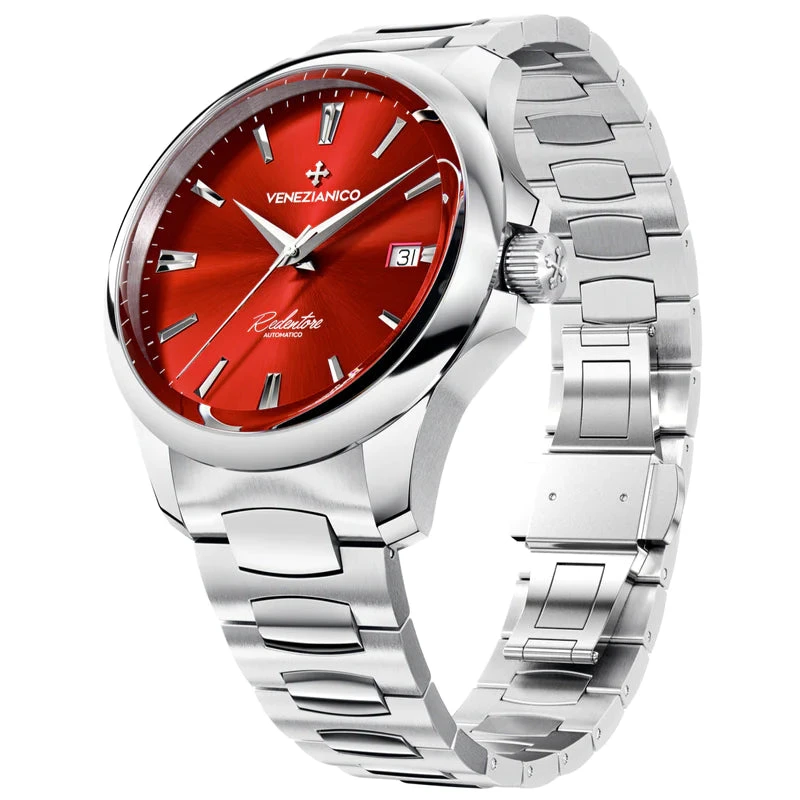 Venezianico Automatic Watch Redentore 40 Red Steel 1221503C 4 Venezianico Automatic Watch Redentore 40 Red Steel 1221503C - Image 2