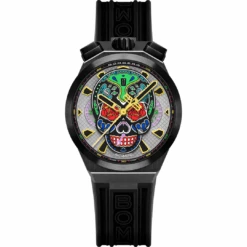 Bomberg Men's Bolt-68 Neo Calaveras Multicolour Watch BF44CHAPBA.04-5.12