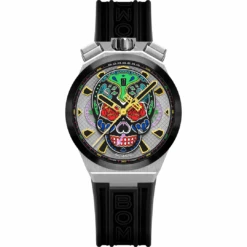 Bomberg Men's Bolt-68 Neo Calaveras Multicolour Watch BF44CHASP.04-6.12