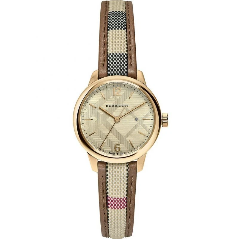 Burberry Ladies Watch The Classic 32mm Yellow Gold BU10114 3 Burberry Ladies Watch The Classic 32mm Yellow Gold BU10114