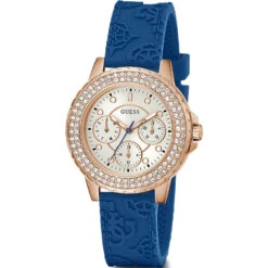 Guess Crown Jewel Ladies Blue Watch GW0411L2 -Clock More Than Watches chronograph watch guess crown jewel ladies blue watch gw0411l2 5