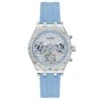 Guess GW0407L1 Ladies Heiress Blue Watch -Clock More Than Watches chronograph watch guess gw0407l1 ladies heiress blue watch 1