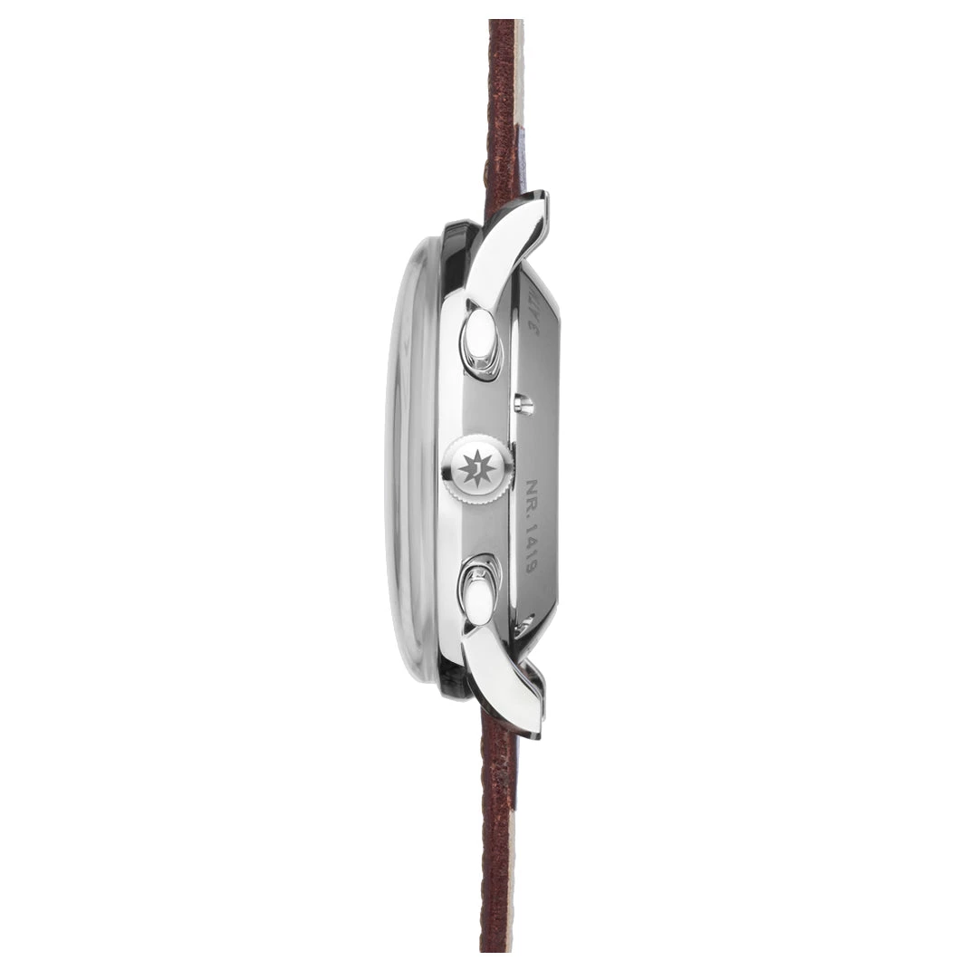 Junghans Meister Chronoscope Men's Brown Watch 27/4120.03 4 Junghans Meister Chronoscope Men's Brown Watch 27/4120.03 - Image 2