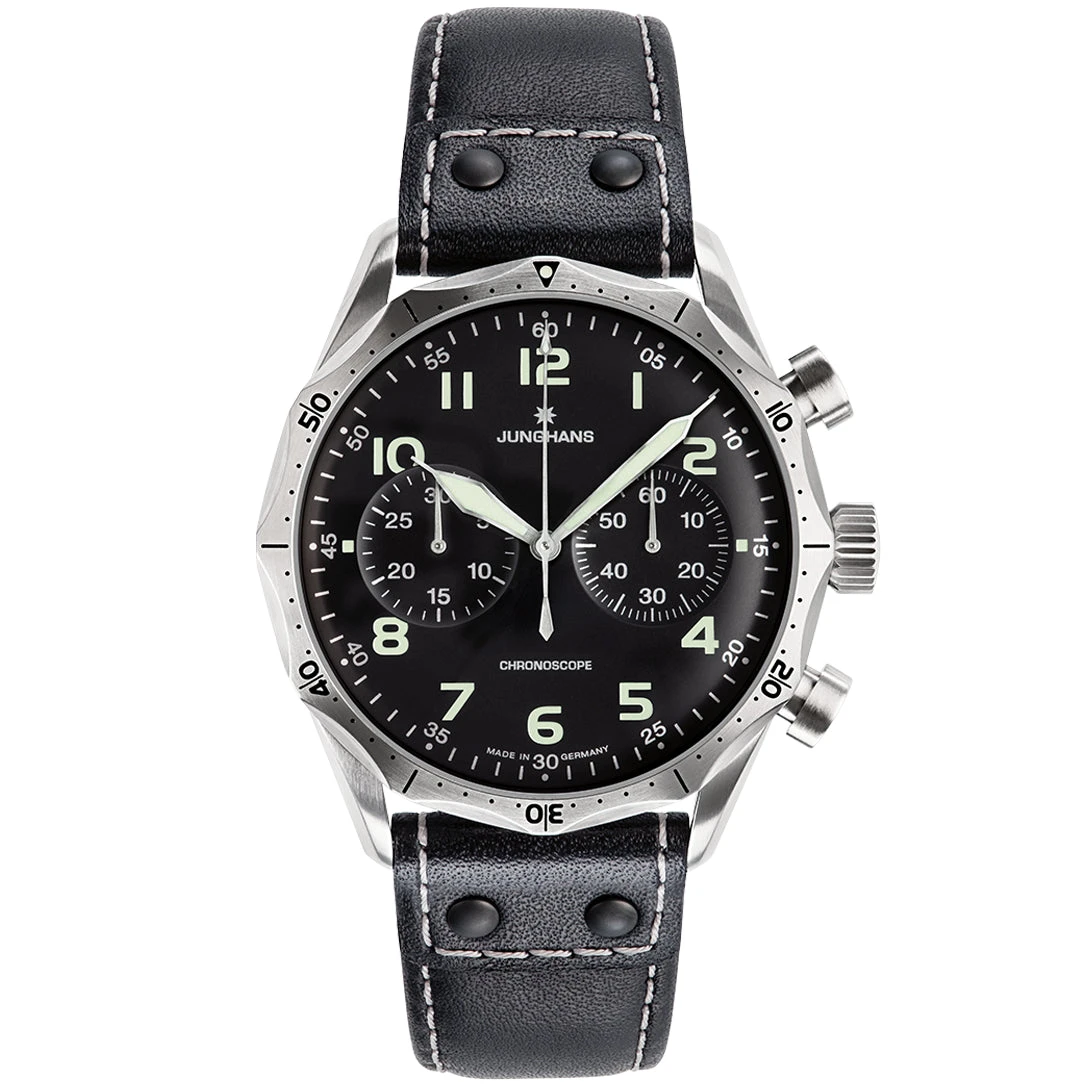 Junghans Meister Pilot Men's Black Watch 27/3590.00 3 Junghans Meister Pilot Men's Black Watch 27/3590.00