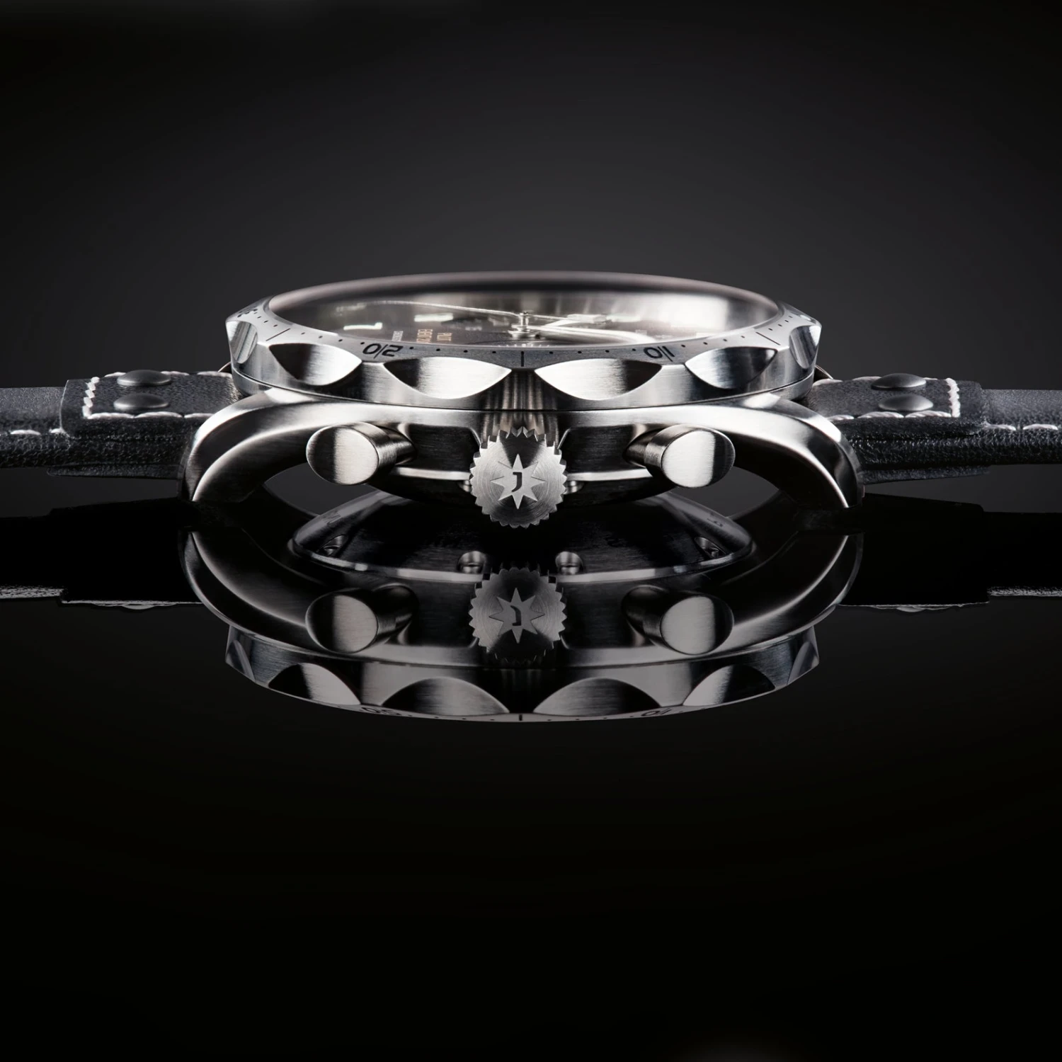 Junghans Meister Pilot Men's Black Watch 27/3590.00 7 Junghans Meister Pilot Men's Black Watch 27/3590.00 - Image 5