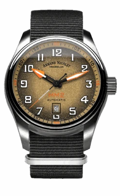 Armand Nicolet Men's Watch MM2 Date 43mm Beige A640P-KA-BN22481AANN