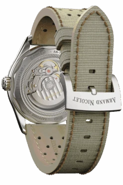 Armand Nicolet Men's Watch MM2 Date 41mm Beige A740P-KA-P0640KM8 -Clock More Than Watches de10e9 a5731e9d96774083845f678f258dbc2f mv2