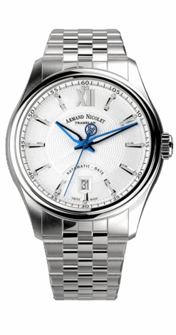 Armand Nicolet Men's Watch M02 Date 41mm Silver A740A-AG-BMA22740A