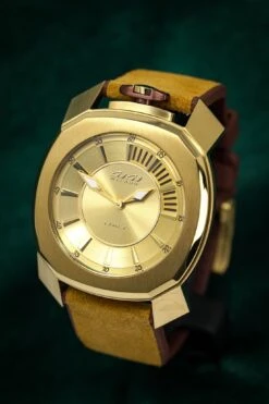 Gaga Milano Watch Frame_One Gold 7058.01 -Clock More Than Watches gaga milano frame one gold 170417