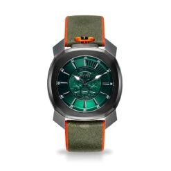 Gaga Milano Watch Frame_One Skull Green 7059.02