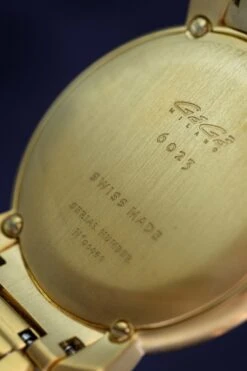 GaGà Milano Watch Manuale Ladies 35mm Yellow Gold Black 6023.02 -Clock More Than Watches gaga milano manuale 35mm yellow gold black 514800