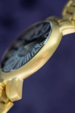 GaGà Milano Watch Manuale Ladies 35mm Yellow Gold Black 6023.02 -Clock More Than Watches gaga milano manuale 35mm yellow gold black 559836