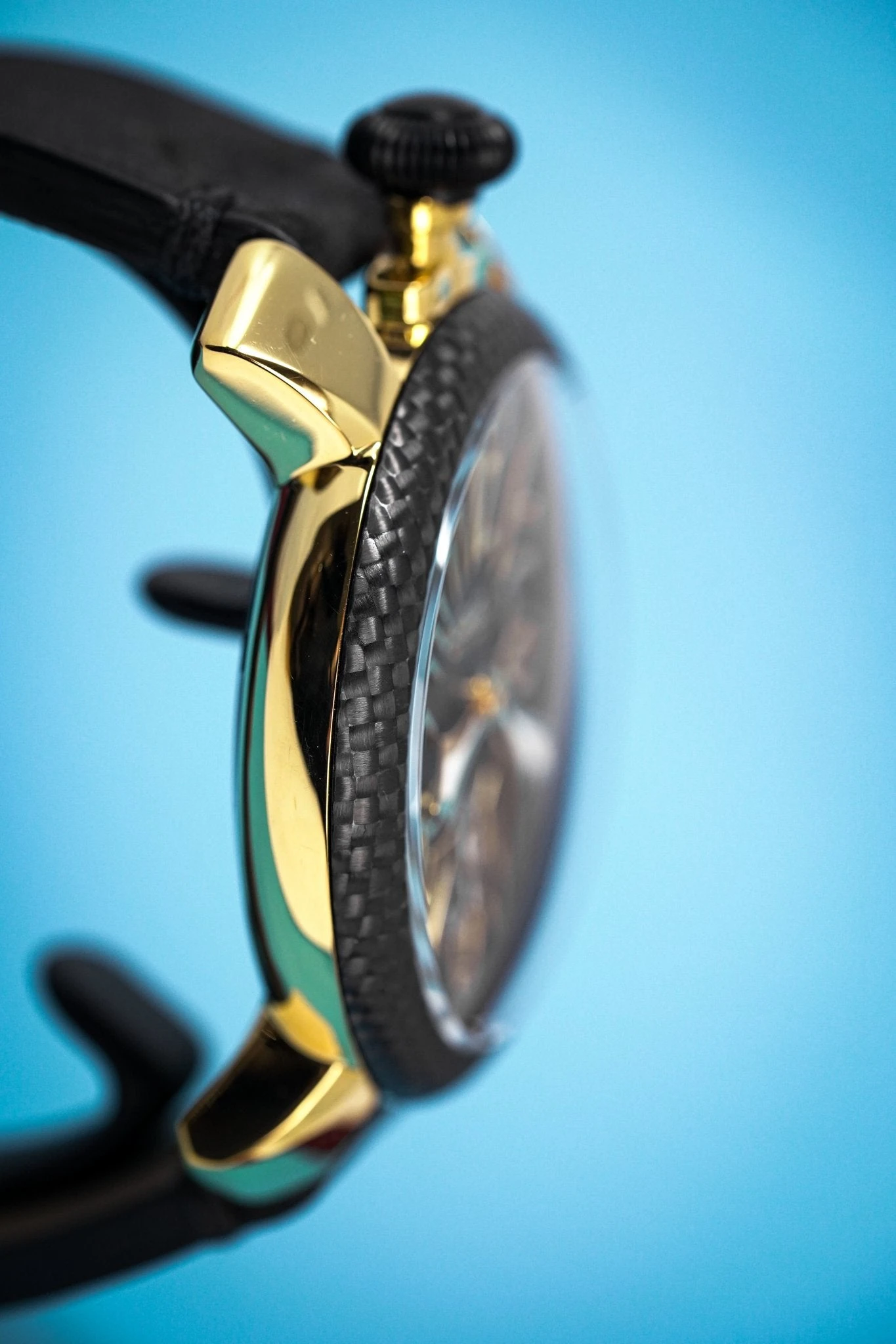 Gagà Milano Watch Manuale 48mm Special Edition Carbon 6 Gagà Milano Watch Manuale 48mm Special Edition Carbon - Image 4