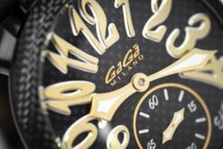 Gagà Milano Watch Manuale 48mm Special Edition Gold Carbon -Clock More Than Watches gaga milano manuale 48mm mens watch special edition 523521