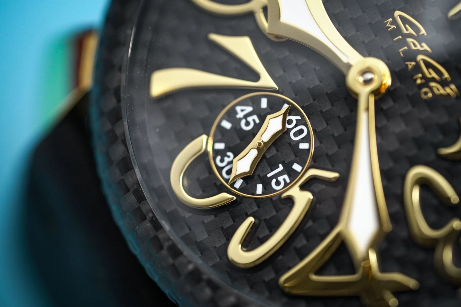 Gagà Milano Watch Manuale 48mm Special Edition Carbon 15 Gagà Milano Watch Manuale 48mm Special Edition Carbon - Image 13