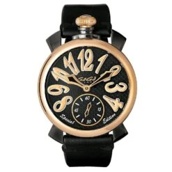 GaGà Milano Watch Manuale 48MM Special Edition Black PVD