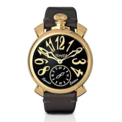 GaGà Milano Watch Manuale 48MM Special Edition Yellow Gold