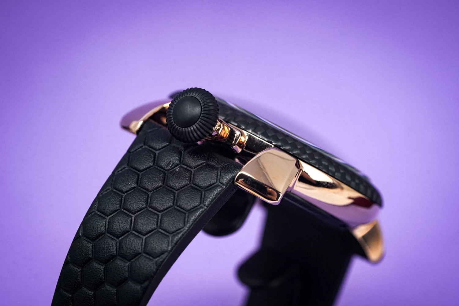 Gaga Milano Watch Neymar Jr. Skeleton Rose Gold Carbon Limited Edition 20 Gaga Milano Watch Neymar Jr. Skeleton Rose Gold Carbon Limited Edition - Image 18