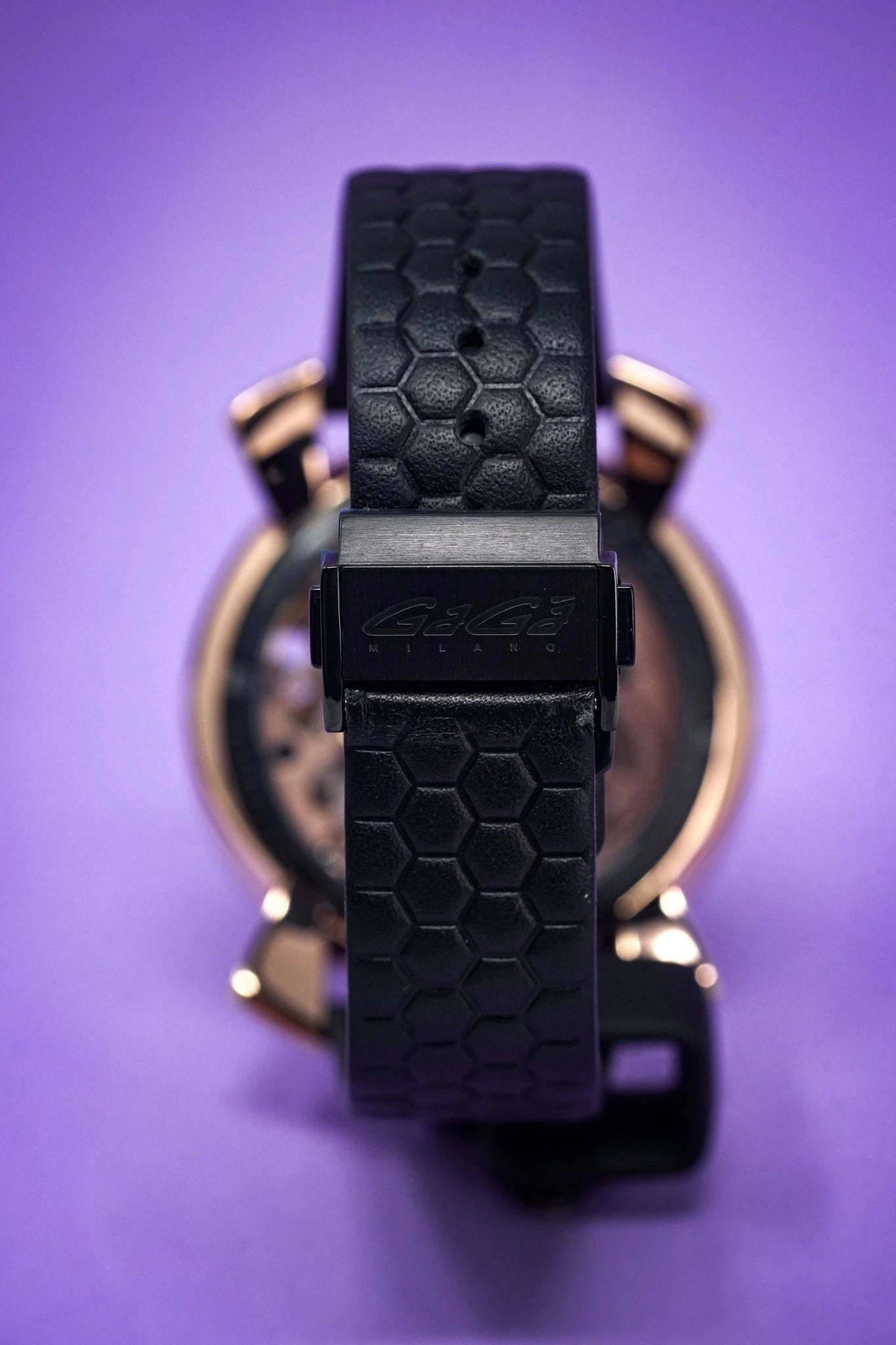 Gaga Milano Watch Neymar Jr. Skeleton Rose Gold Carbon Limited Edition 7 Gaga Milano Watch Neymar Jr. Skeleton Rose Gold Carbon Limited Edition - Image 5