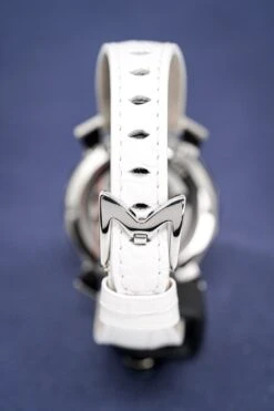 GaGà Milano Watch Reflection 36mm Silver -Clock More Than Watches gaga milano reflection silver grey butterfly pattern 415592