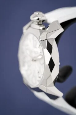 GaGà Milano Watch Reflection 36mm Silver -Clock More Than Watches gaga milano reflection silver grey butterfly pattern 563456