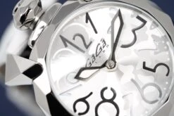 GaGà Milano Watch Reflection 36mm Silver -Clock More Than Watches gaga milano reflection silver grey butterfly pattern 644506