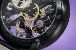 GaGà Milano Watch Skeleton 48MM Black