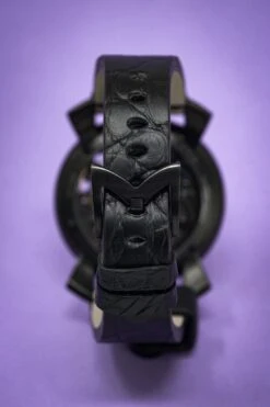 GaGà Milano Watch Skeleton 48MM Black -Clock More Than Watches gaga milano skeleton 48mm black 658848